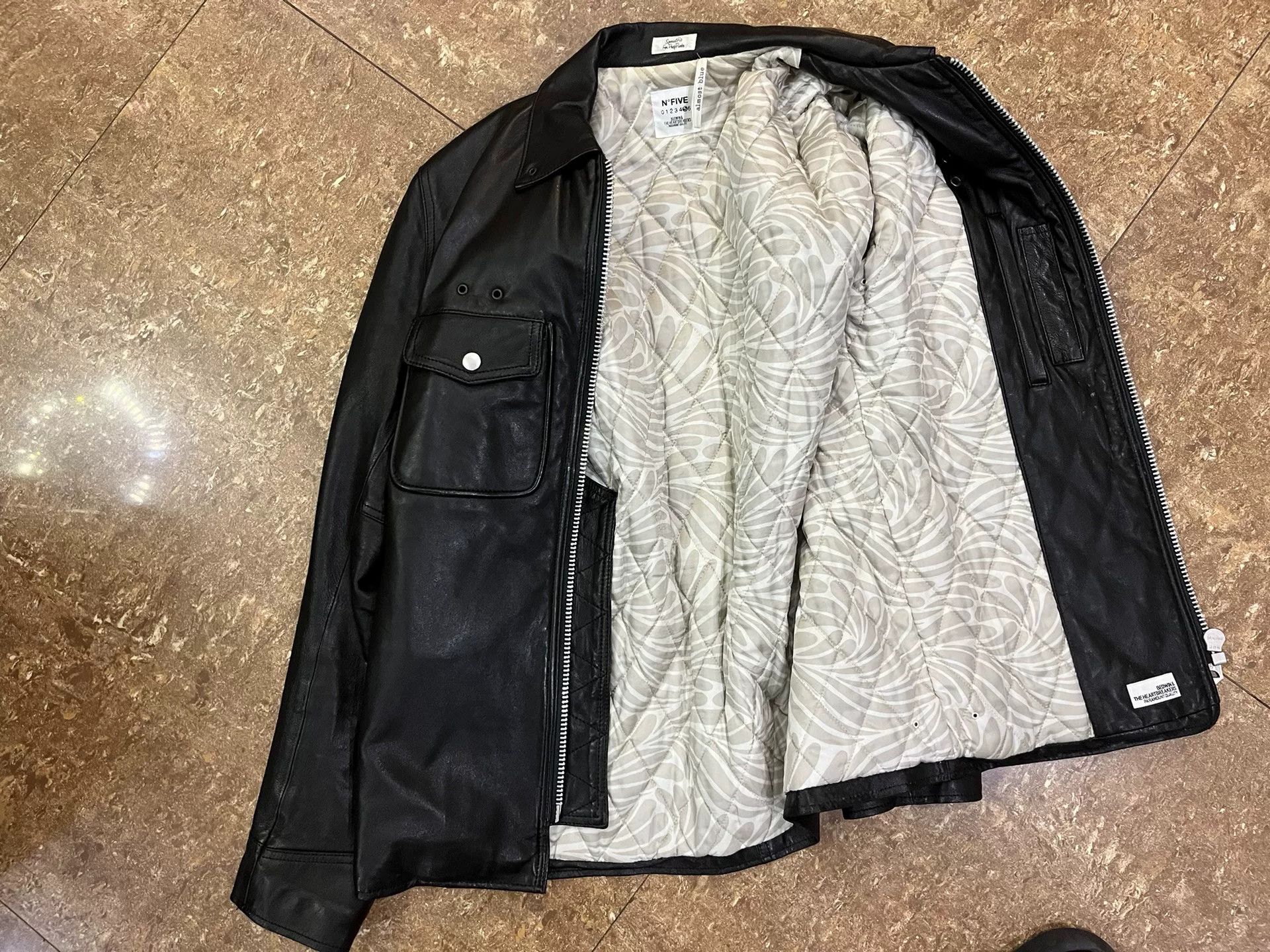 Bedwin & The Heartbreakers Black Leather Jacket by Bedwin & The Heartbreakers Size US XL / EU 56 / 4 - 4 Thumbnail