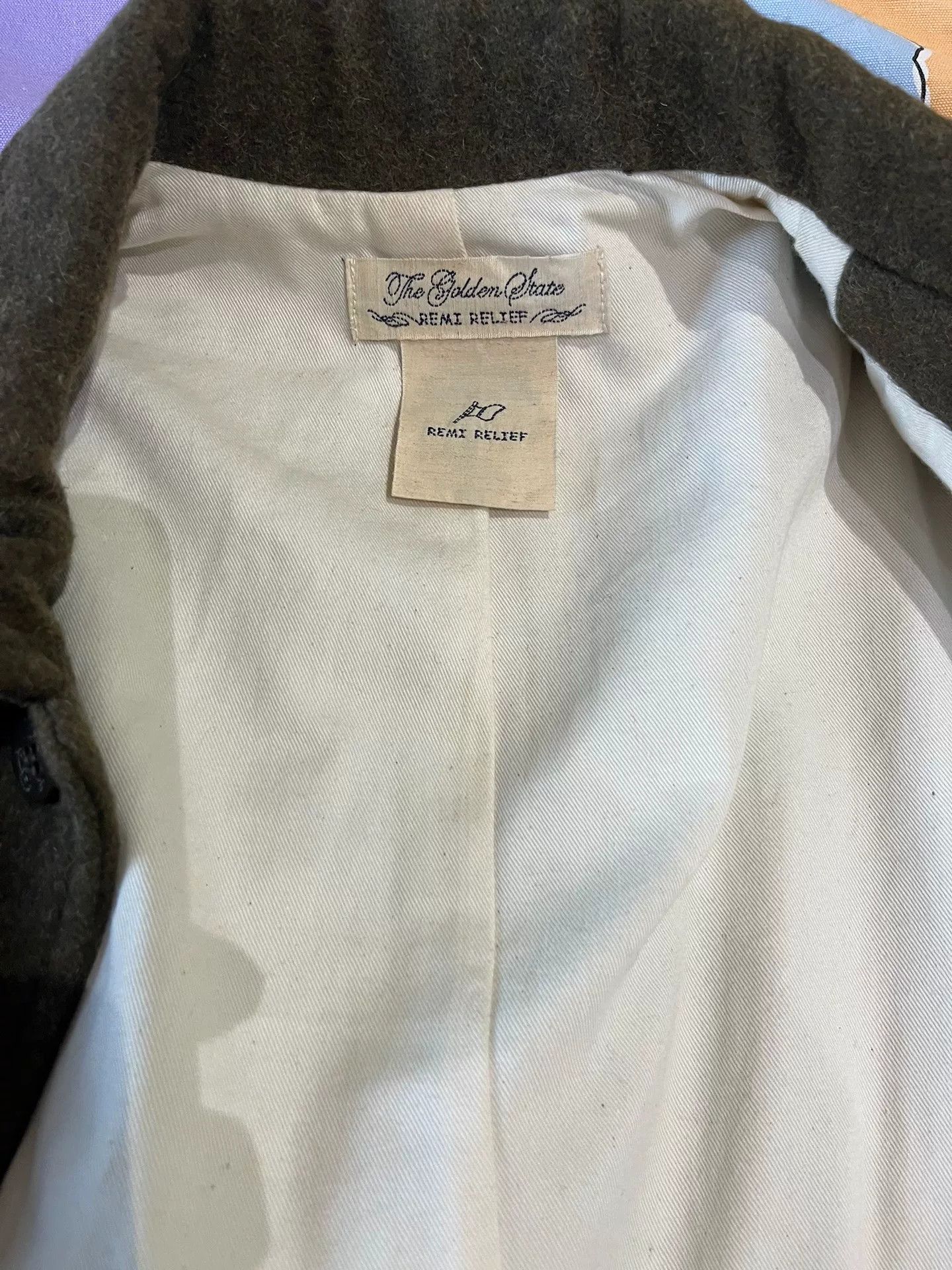 Remi Relief Remi Relief Wool Blend Long Coat Size US XL / EU 56 / 4 - 4 Thumbnail