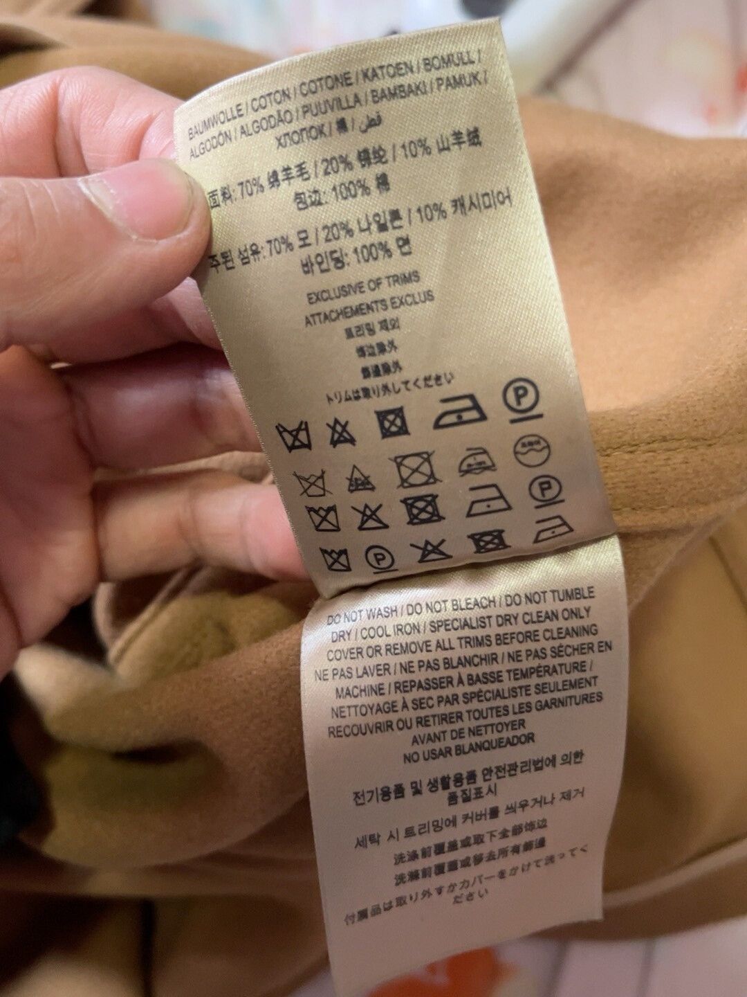 Burberry Burberry Cashmere Coat with Toggle Closure Size US M / EU 48-50 / 2 - 5 Thumbnail