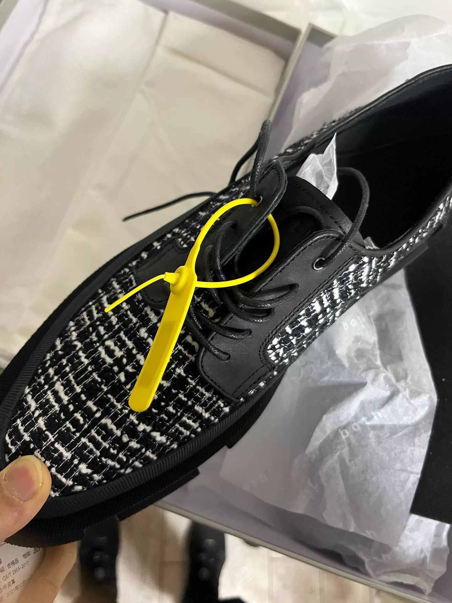 Both Both Gao Designer Black Chunky Shoes Size US 10 / EU 43 - 3 Thumbnail