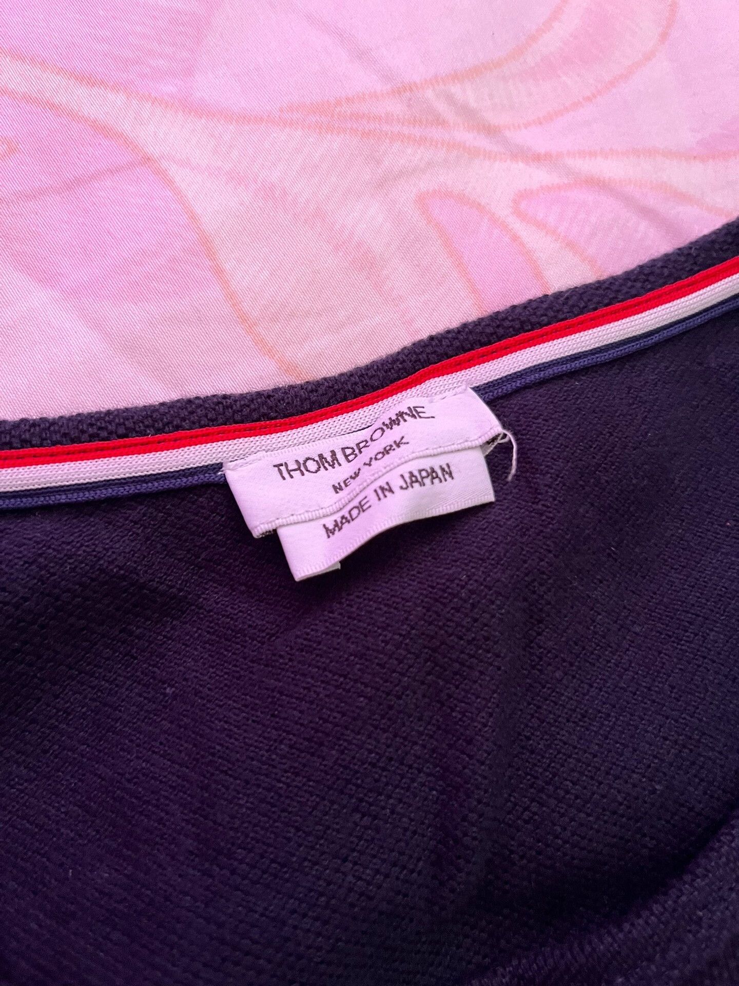 Thom Browne Thom Browne Knit Tee in Deep Blue Size US M / EU 48-50 / 2 - 3 Thumbnail