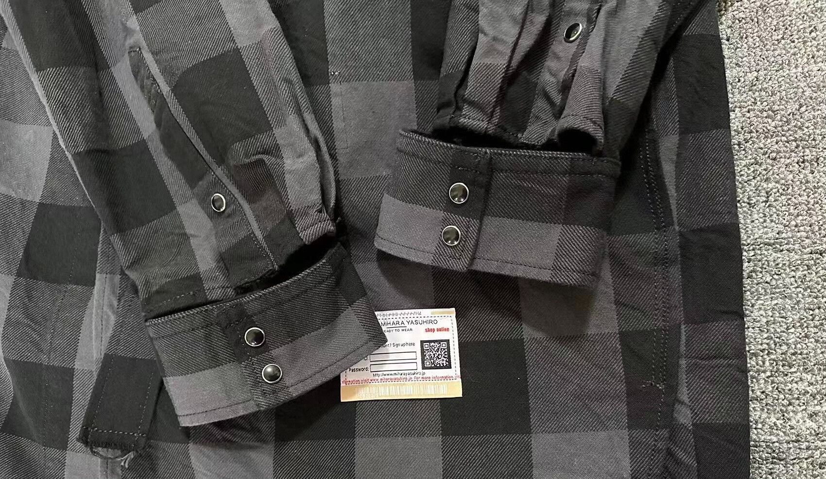 Maison MIHARA YASUHIRO Maison MIHARA YASUHIRO Black Shirt Jacket Size US S / EU 44-46 / 1 - 4 Thumbnail