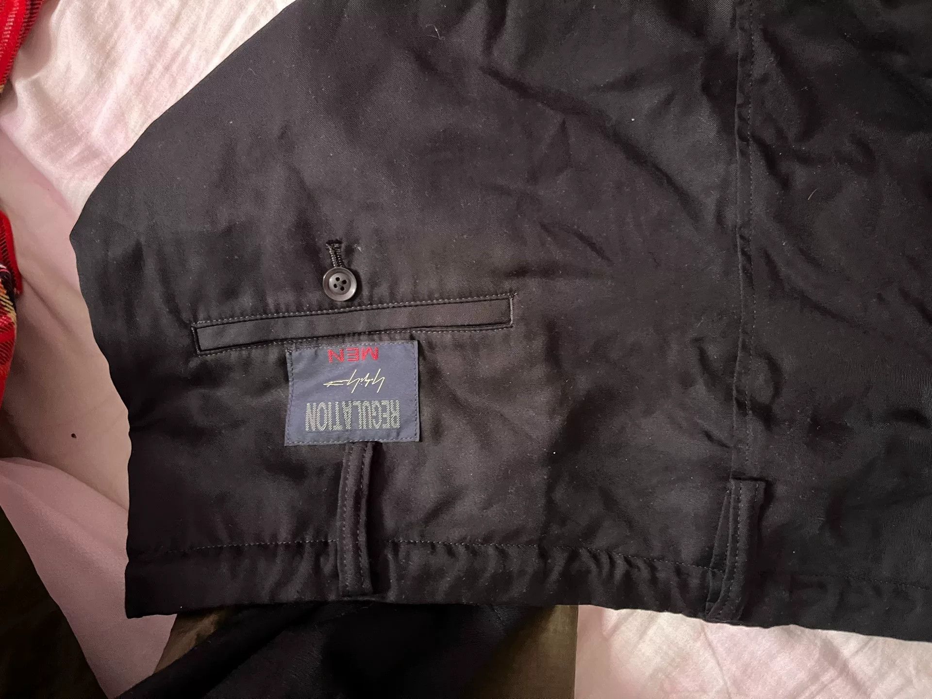 Yohji Yamamoto Yohji Yamamoto Black Trousers Size 3 Size US 34 / EU 50 - 2 Thumbnail