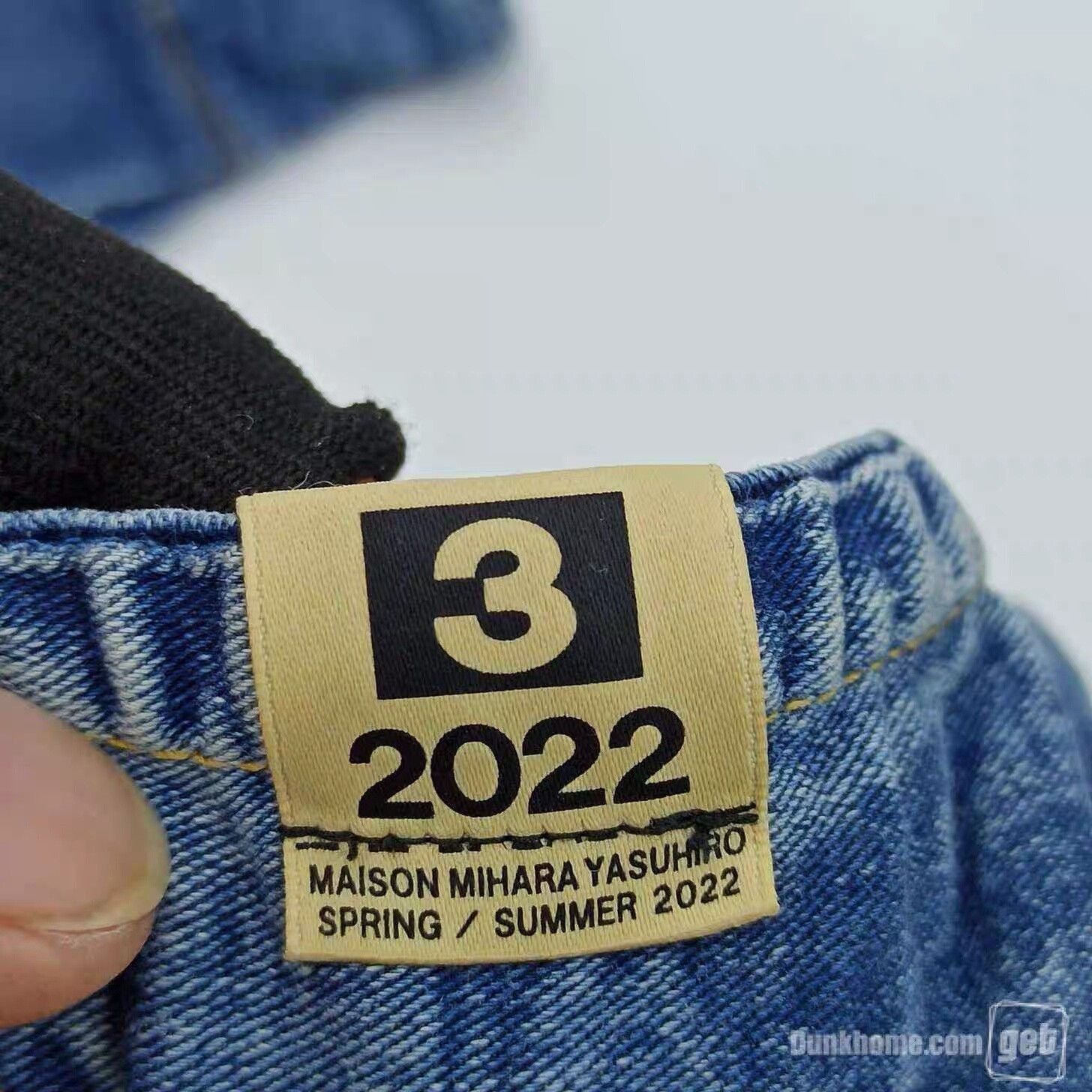 Maison MIHARA YASUHIRO Mihara Yasuhiro Men's Denim Jacket Size US S / EU 44-46 / 1 - 5 Thumbnail
