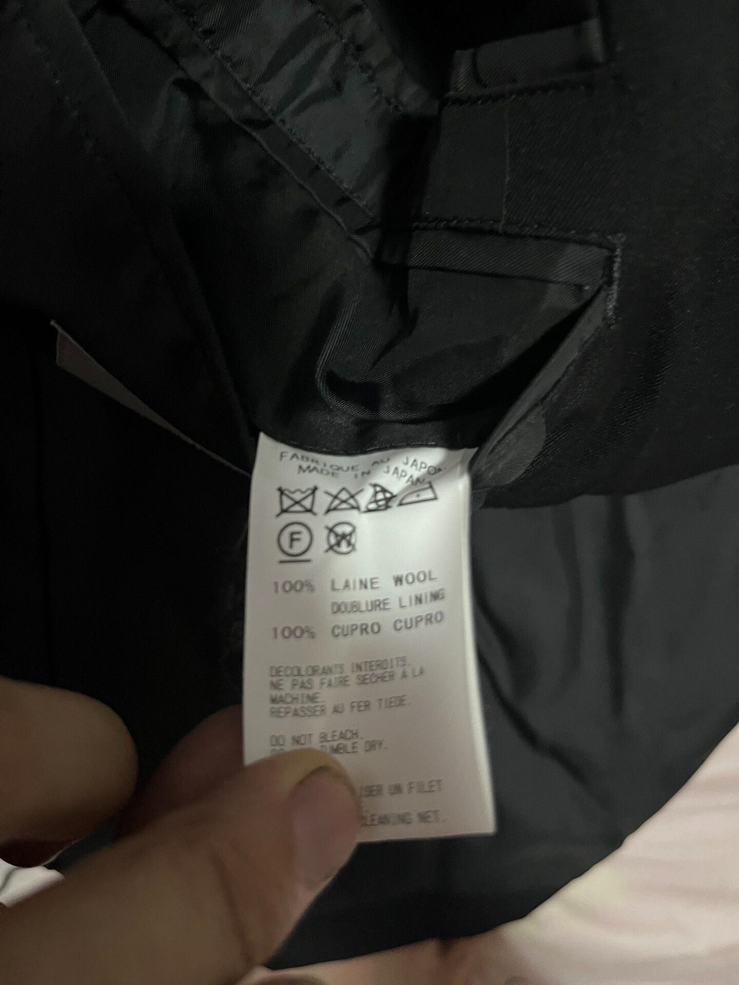 Yohji Yamamoto Yohji Yamamoto Black Double-Breasted Jacket Size US M / EU 48-50 / 2 - 7 Thumbnail
