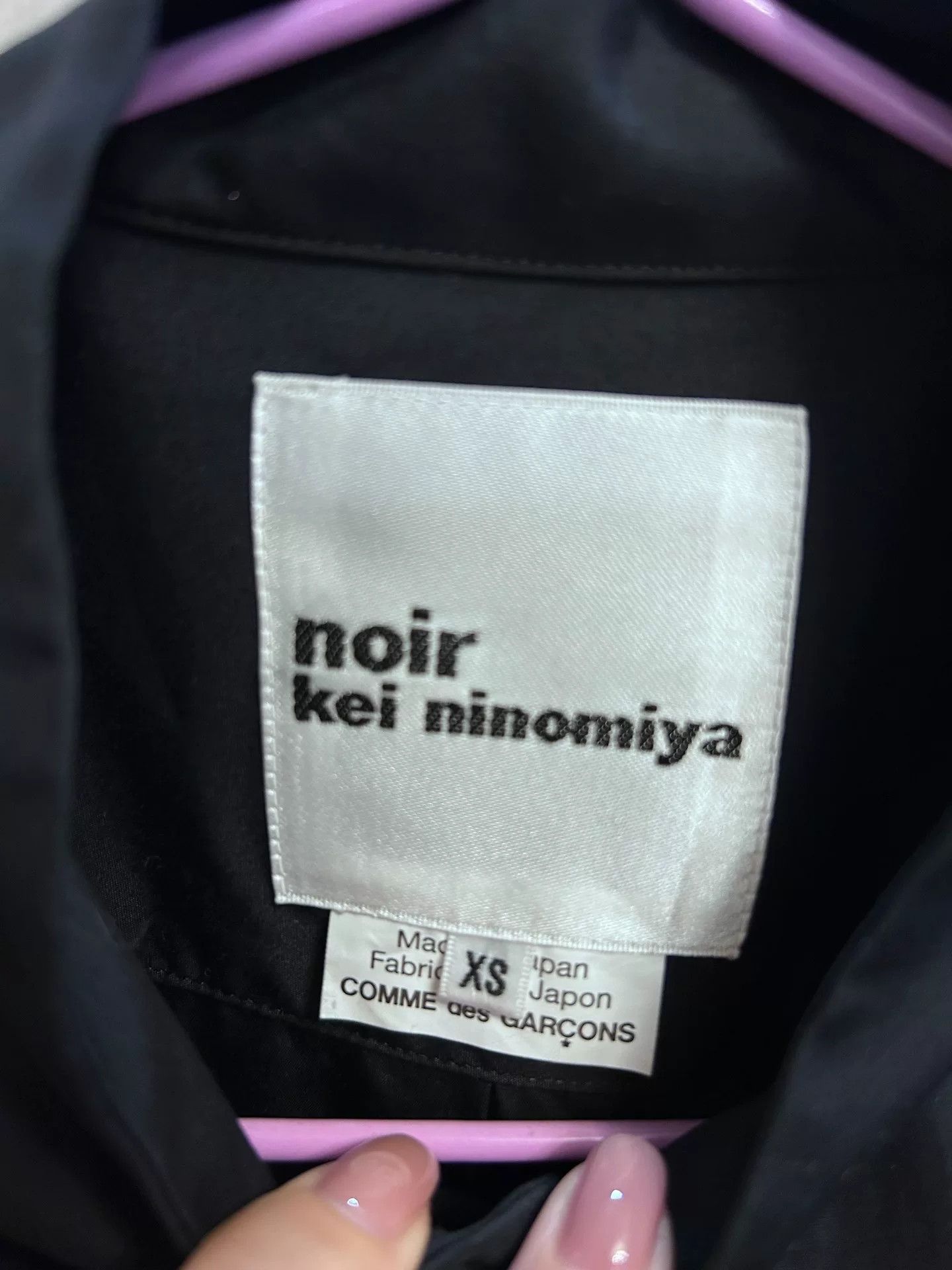 Comme des Garcons Comme des Garçons Noir Black Shirt XS Size XS / US 0-2 / IT 36-38 - 4 Thumbnail