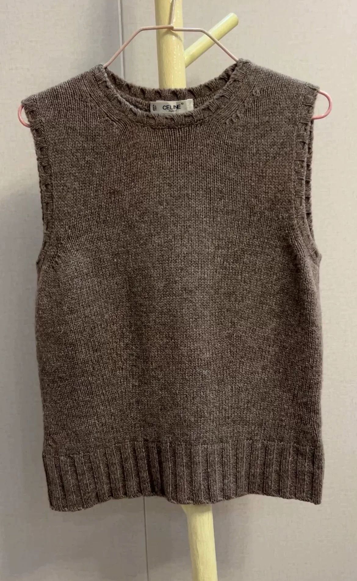 Celine Celine Wool Cardigan and Tank Set Size M / US 6-8 / IT 42-44 - 3 Thumbnail