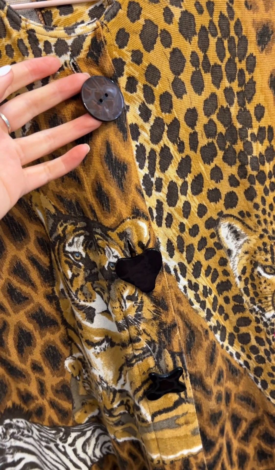 YITAI Leopard Print Knit Dress by Italiya Size M / US 6-8 / IT 42-44 - 3 Thumbnail