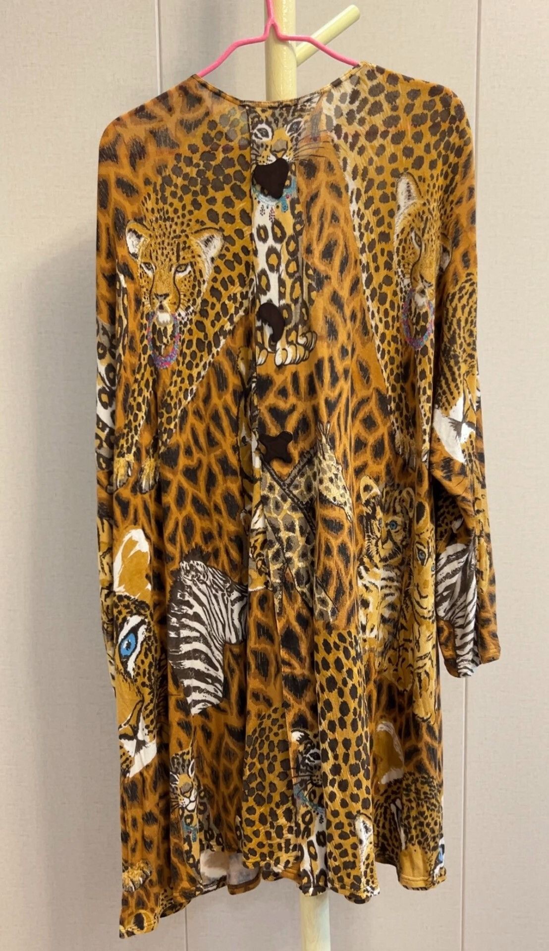 YITAI Leopard Print Knit Dress by Italiya Size M / US 6-8 / IT 42-44 - 2 Thumbnail
