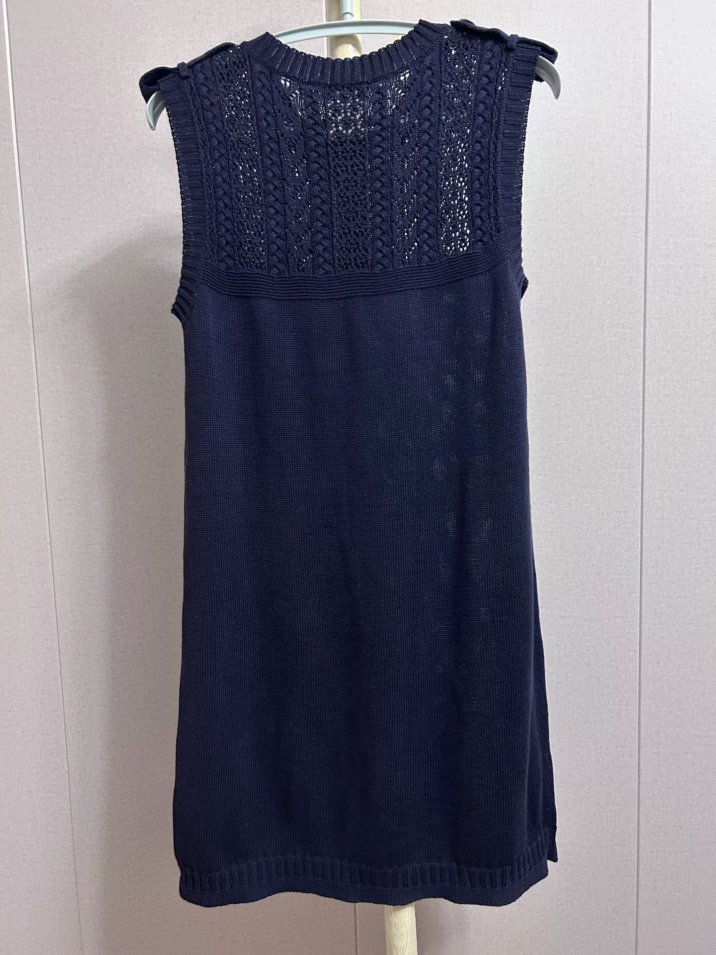 Chanel Chanel Knitted Dress in Deep Blue Size XS / US 0-2 / IT 36-38 - 2 Thumbnail