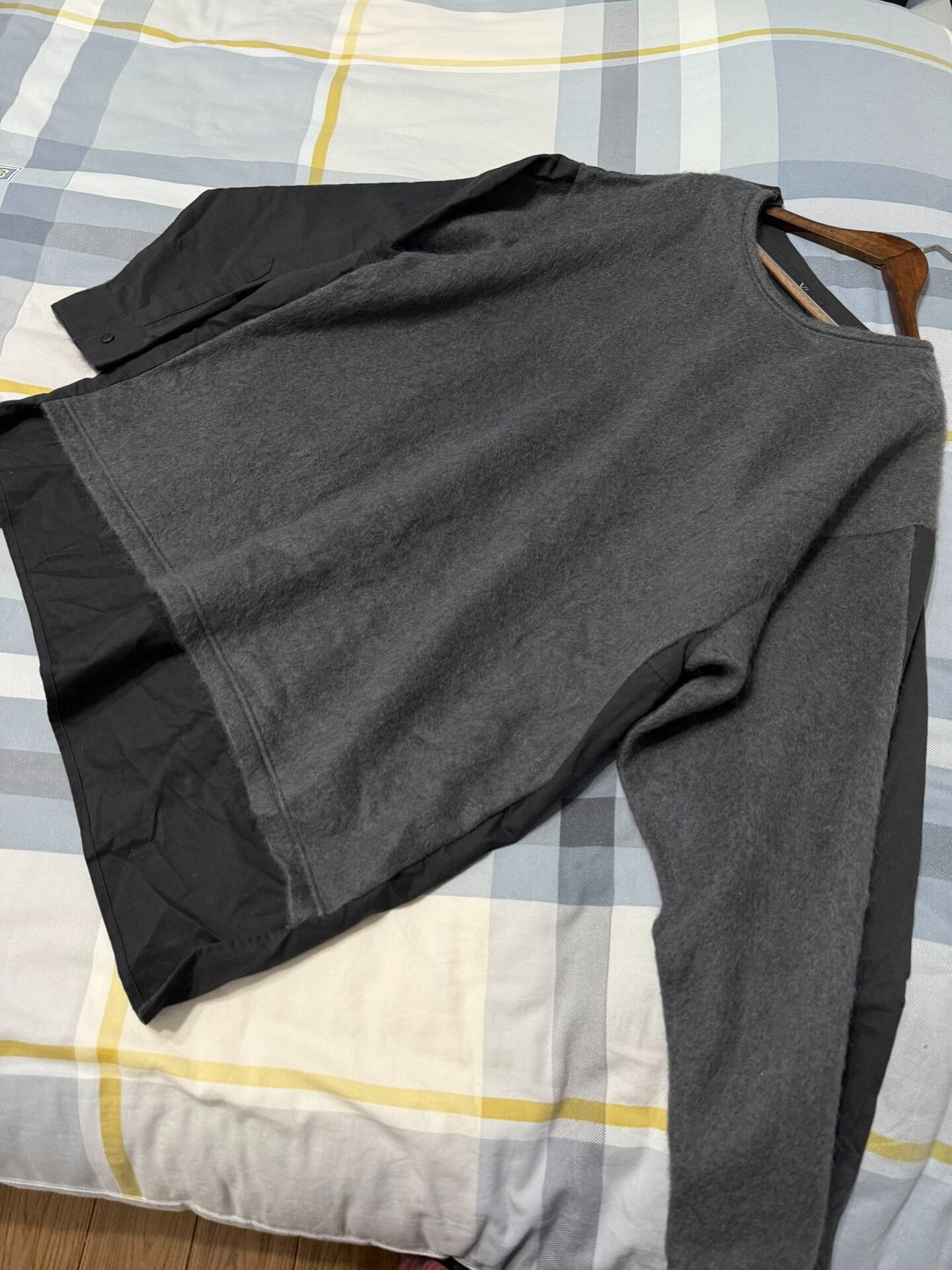 Y's Y's Loose Wool Mohair Knit Top Size M / US 6-8 / IT 42-44 - 4 Thumbnail