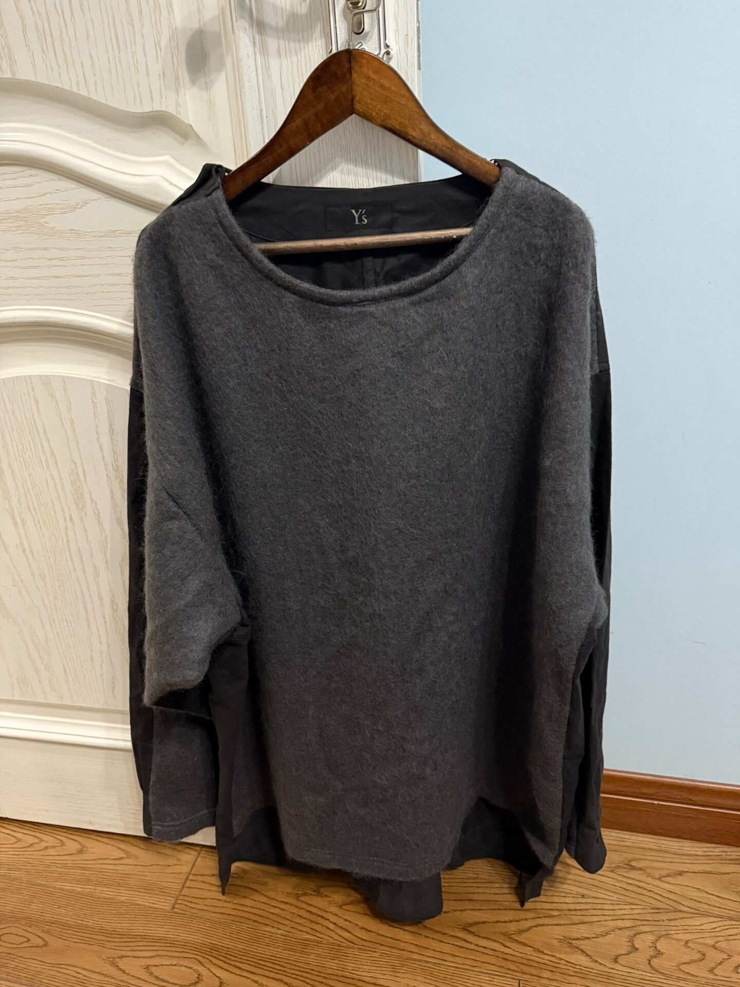 Y's Y's Loose Wool Mohair Knit Top Size M / US 6-8 / IT 42-44 - 2 Thumbnail