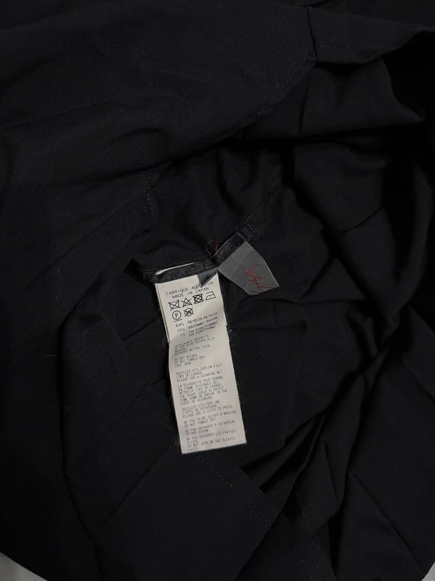 Masaki Matsushima Yohji Yamamoto Skirt Pants Stylish Casual Wear Size 27" / US 4 / IT 40 - 5 Thumbnail