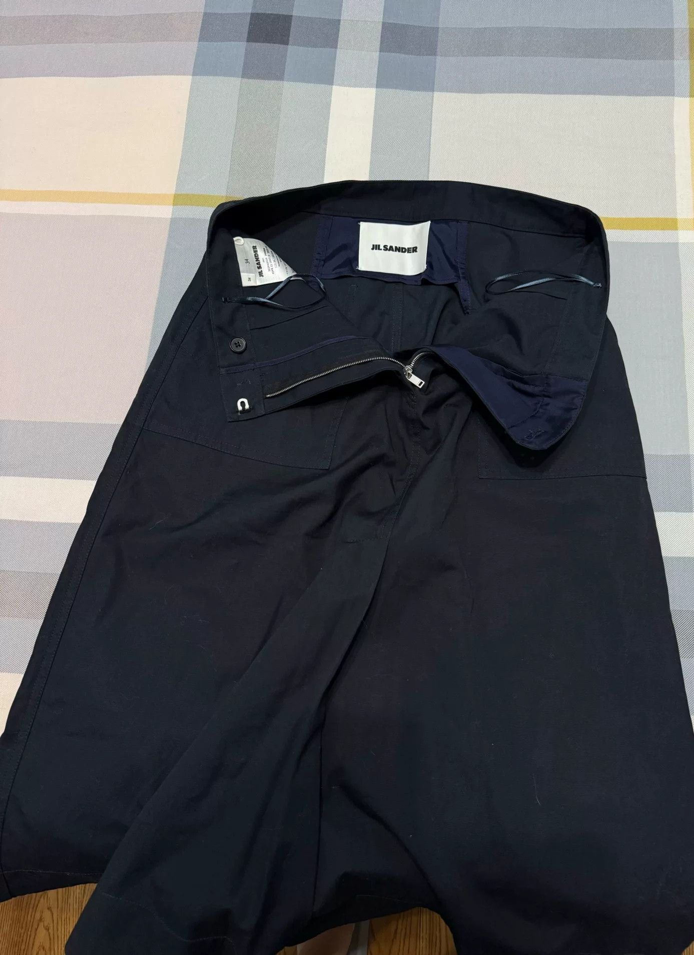 Jil Sander Jil Sander Navy Blue Skirt Size 27" / US 4 / IT 40 - 4 Thumbnail