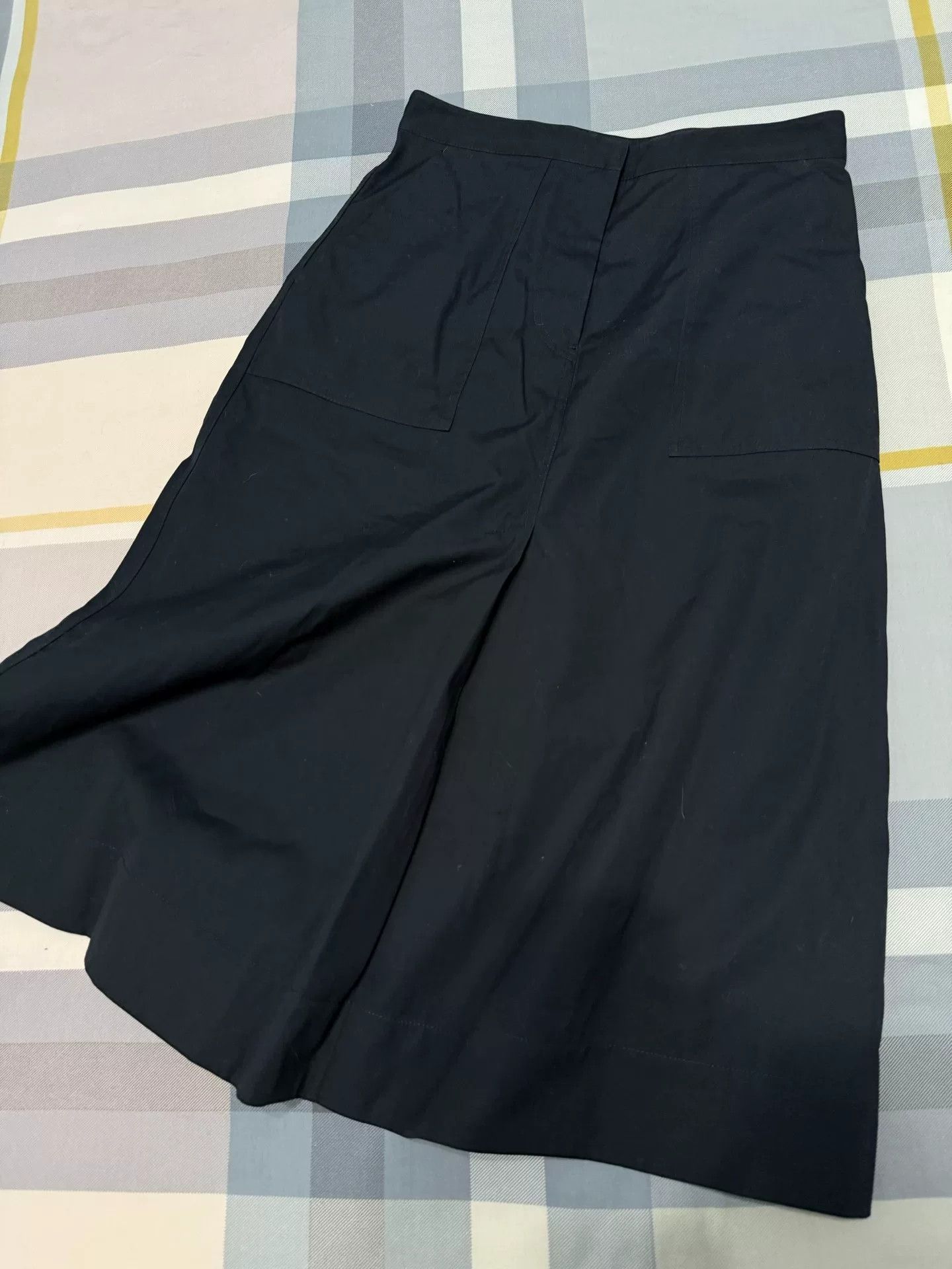 Jil Sander Jil Sander Navy Blue Skirt Size 27" / US 4 / IT 40 - 2 Thumbnail