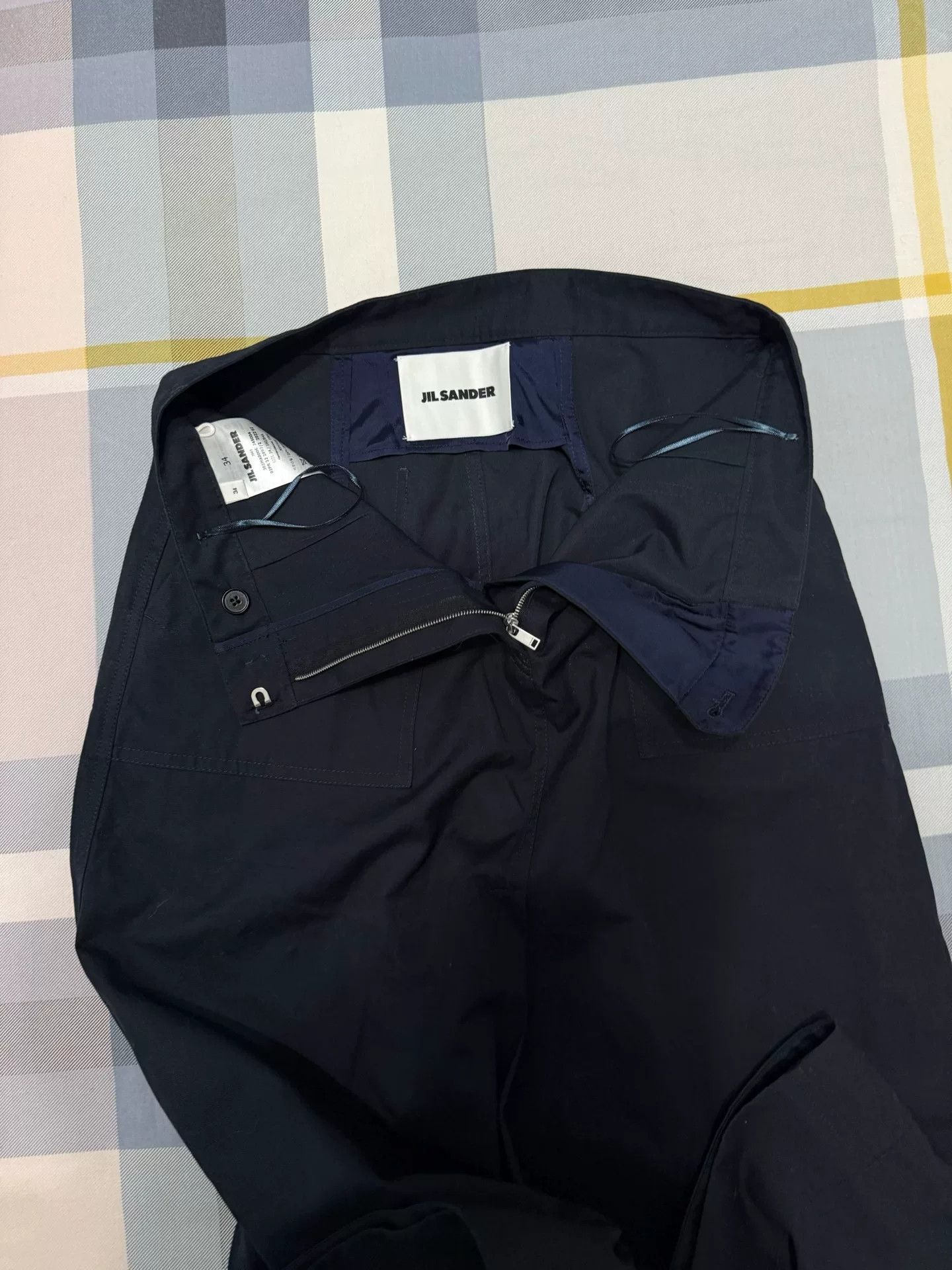 Jil Sander Jil Sander Navy Blue Skirt Size 27" / US 4 / IT 40 - 3 Thumbnail