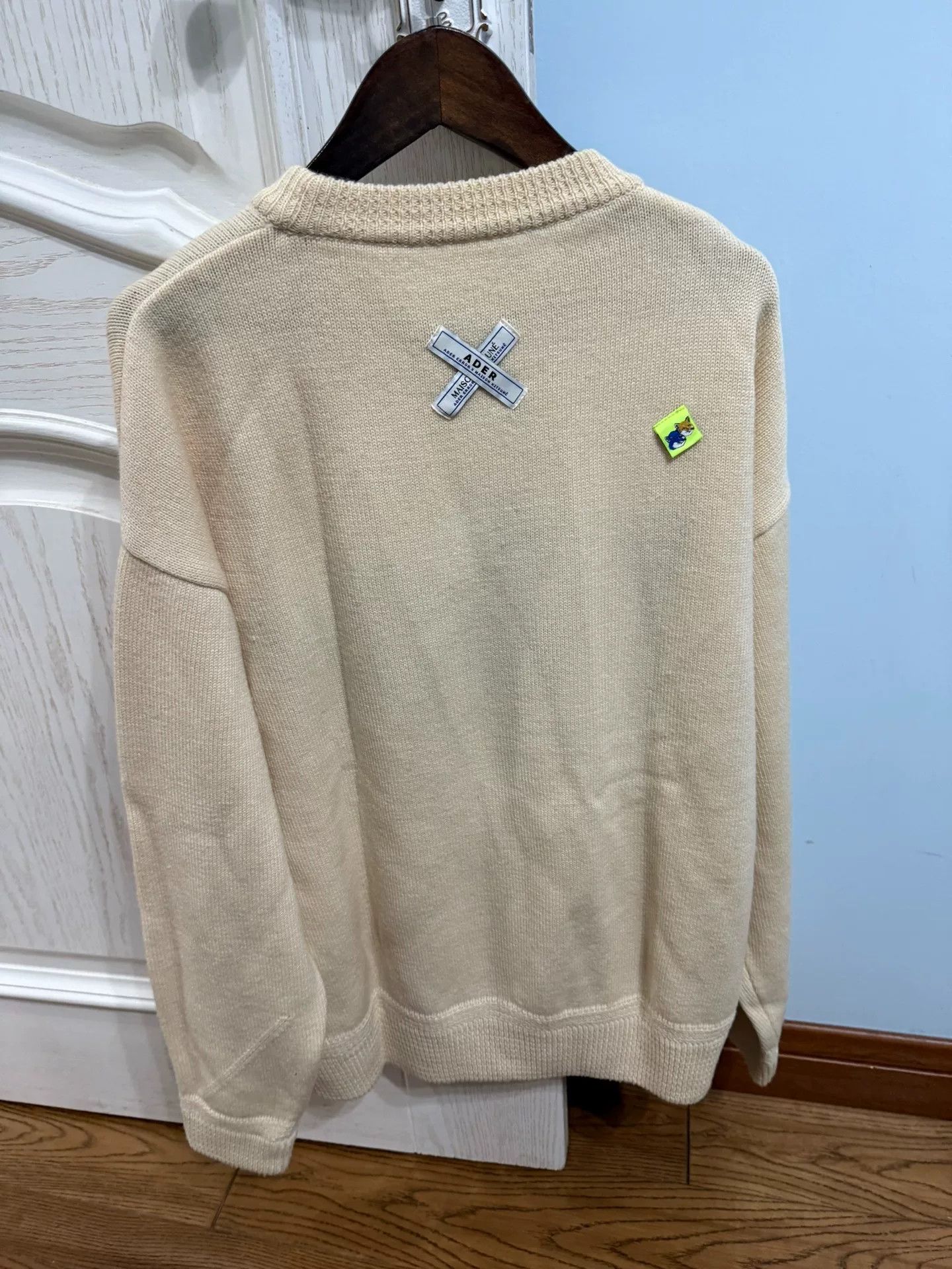 Maison Kitsune Maison Kitsune Ader Loose Knit Sweater Size US M / EU 48-50 / 2 - 2 Thumbnail