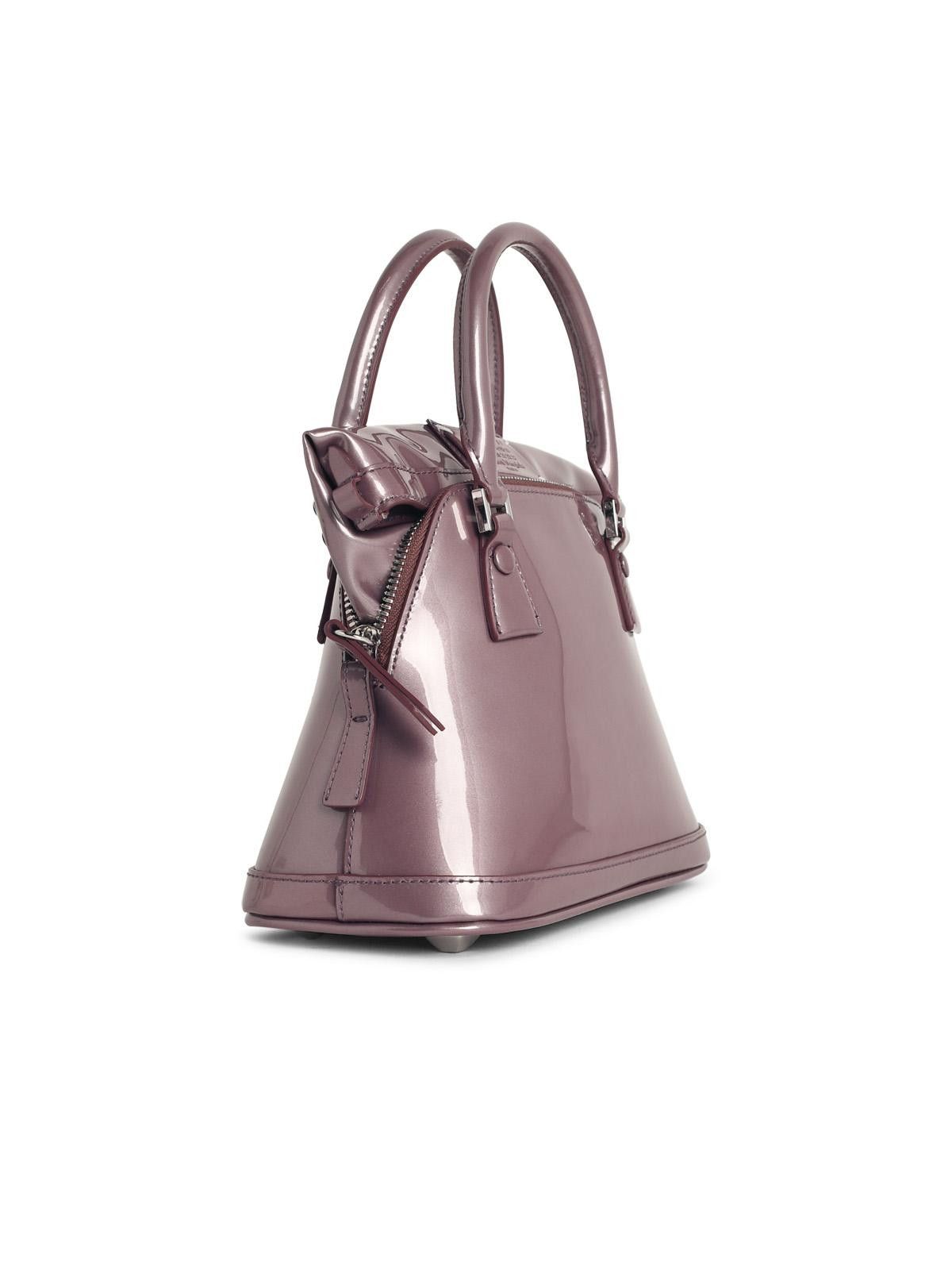 Maison Margiela MAISON MARGIELA Micro '5Ac Classique' Purple Leather Bag Size ONE SIZE - 2 Thumbnail