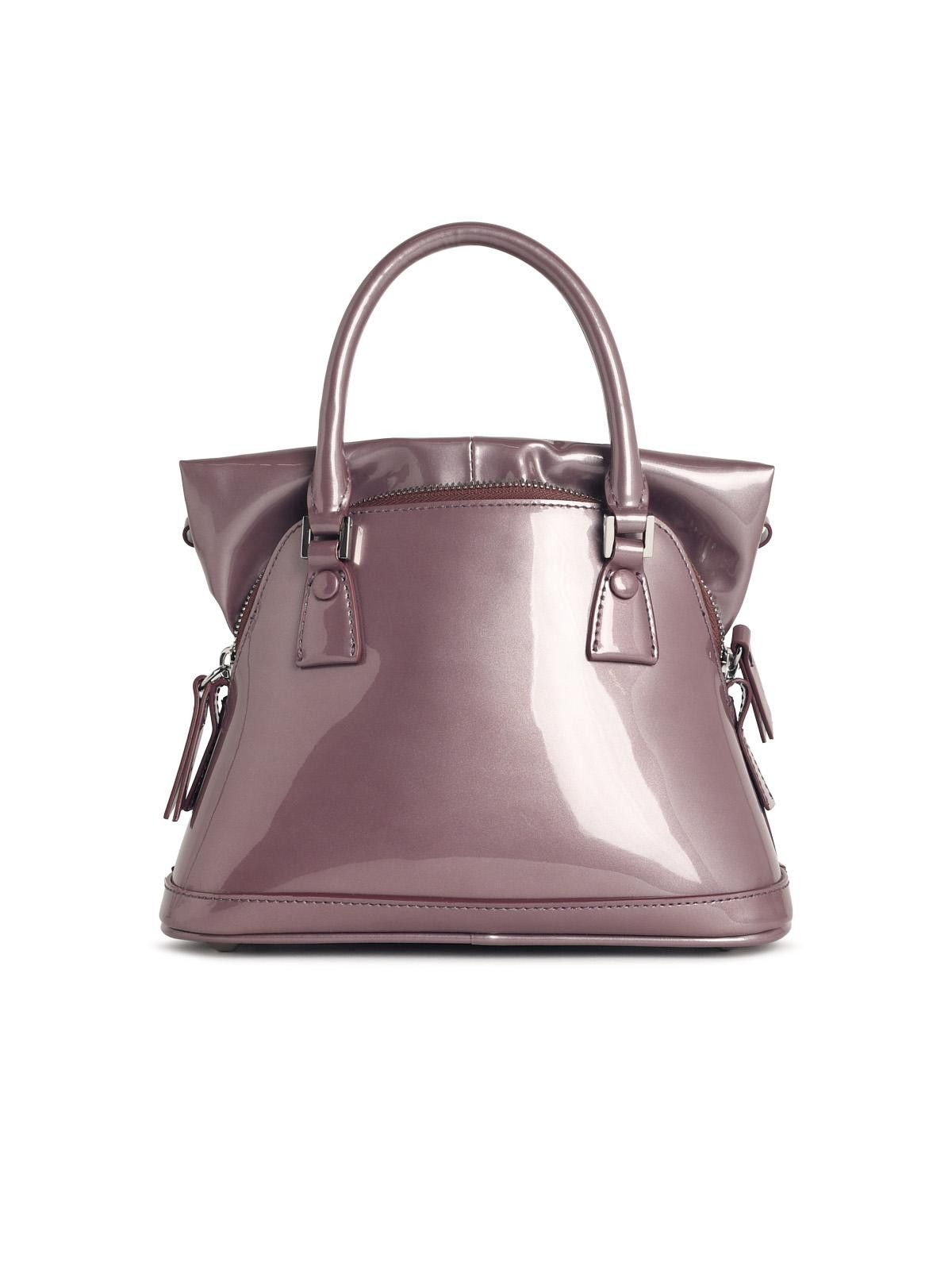 Maison Margiela MAISON MARGIELA Micro '5Ac Classique' Purple Leather Bag Size ONE SIZE - 3 Thumbnail
