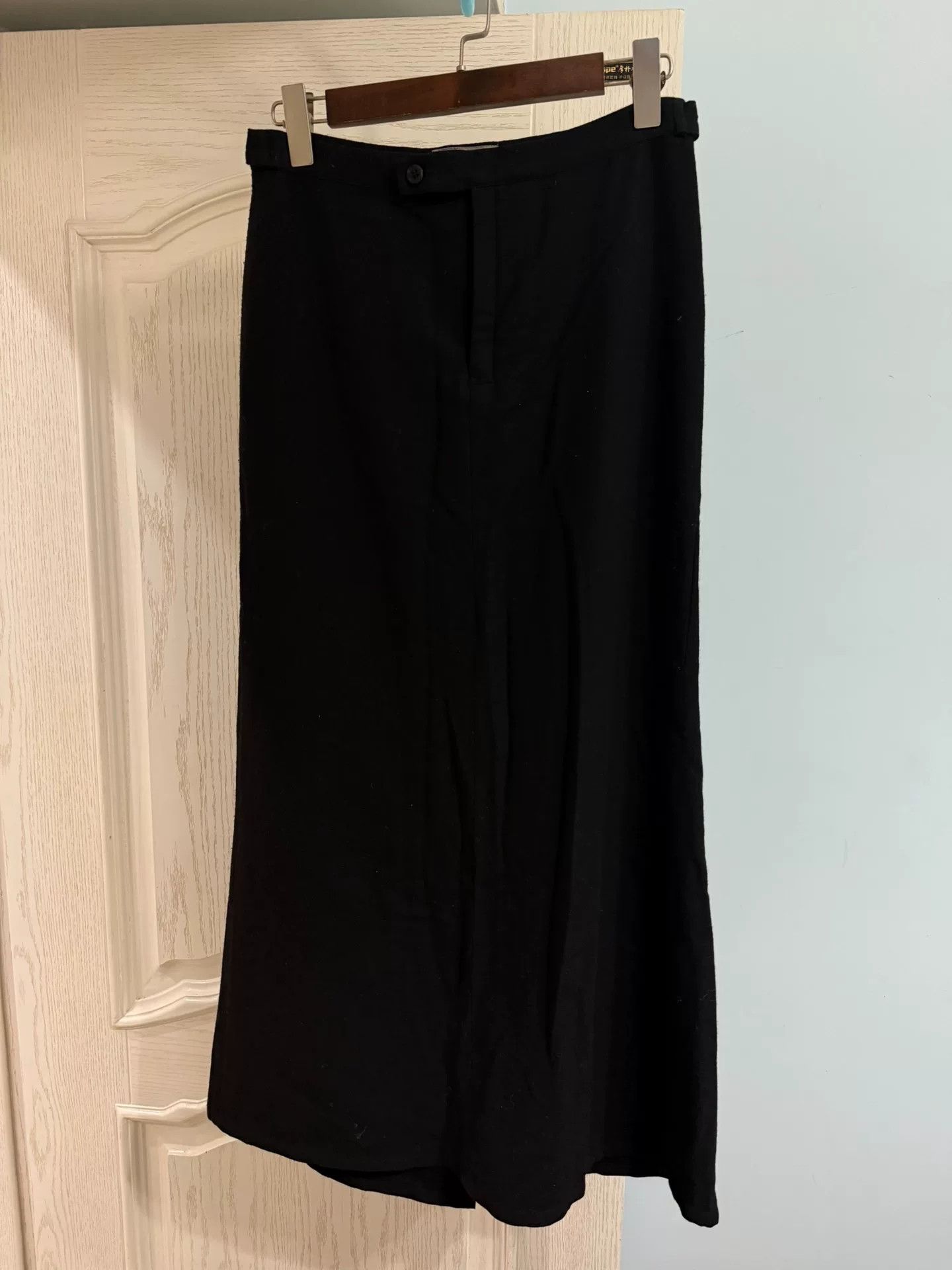 Yohji Yamamoto Yohji Yamamoto Wool Midi Skirt Size 28" / US 6 / IT 42 - 7 Thumbnail