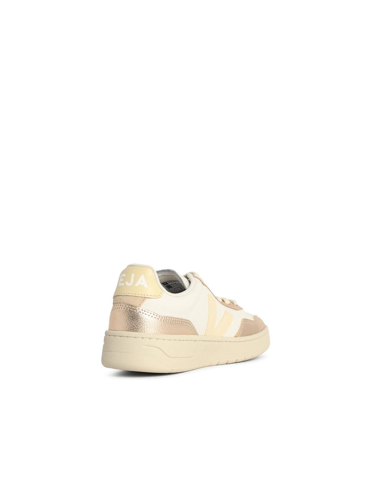 Veja VEJA 'V90' White Leather Sneakers Size US 7 / IT 37 - 3 Thumbnail