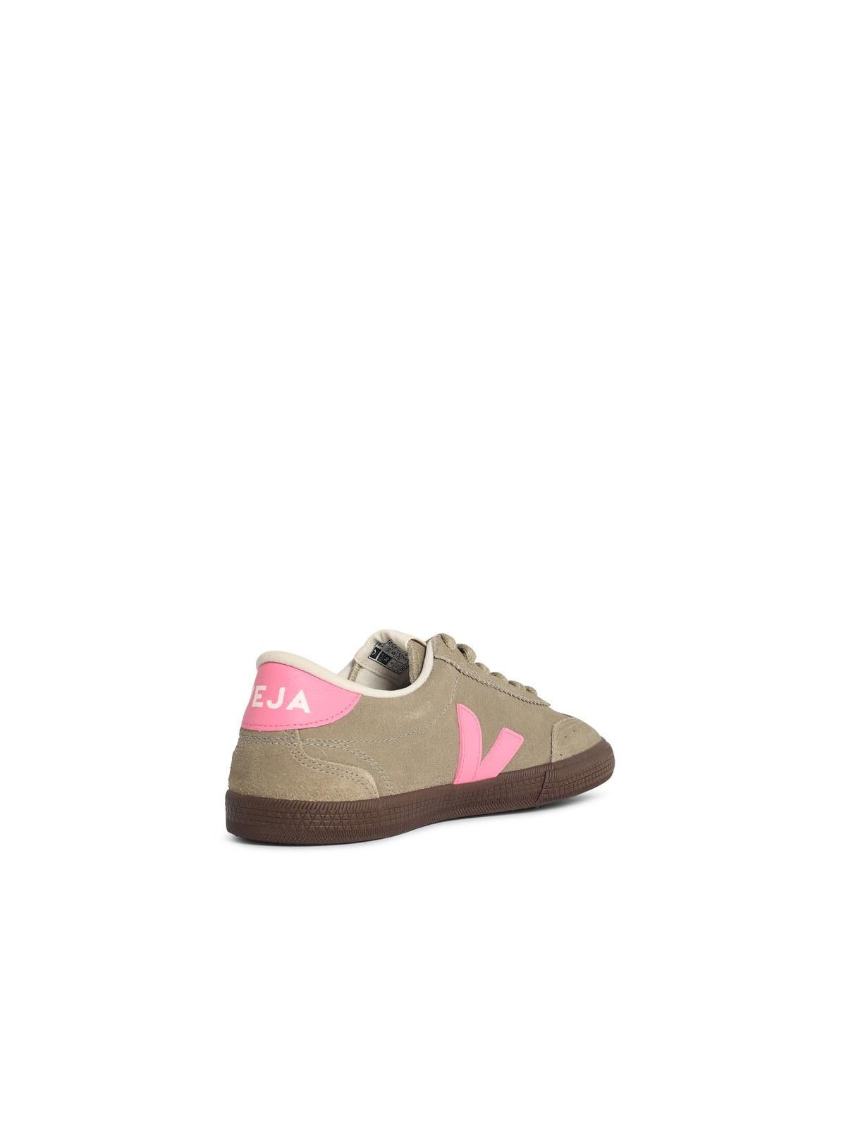 Veja VEJA 'Volley' 'Taupe' Suede Sneakers Size US 7 / IT 37 - 3 Thumbnail