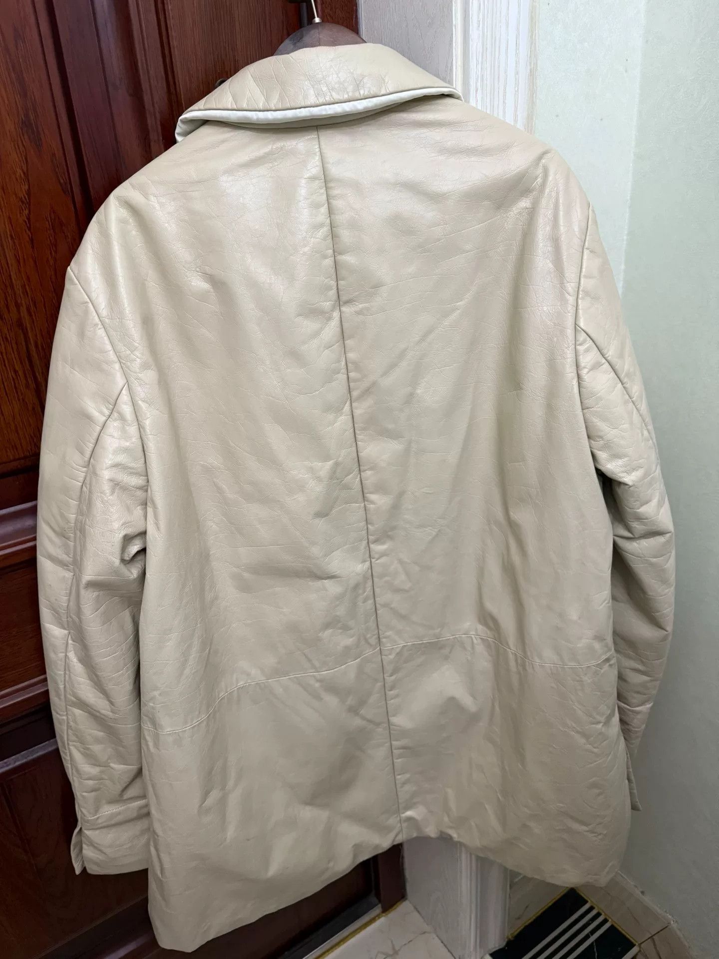 Jil Sander Jil Sander Loose Fit Leather Jacket Size US M / EU 48-50 / 2 - 3 Thumbnail