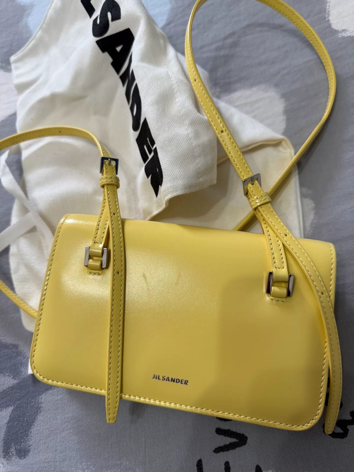 Jil Sander Jil Sander Lemon Yellow Crossbody Bag Size ONE SIZE - 6 Thumbnail