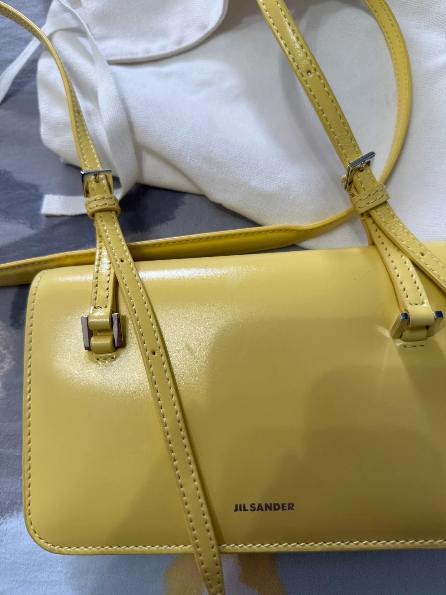 Jil Sander Jil Sander Lemon Yellow Crossbody Bag Size ONE SIZE - 5 Thumbnail