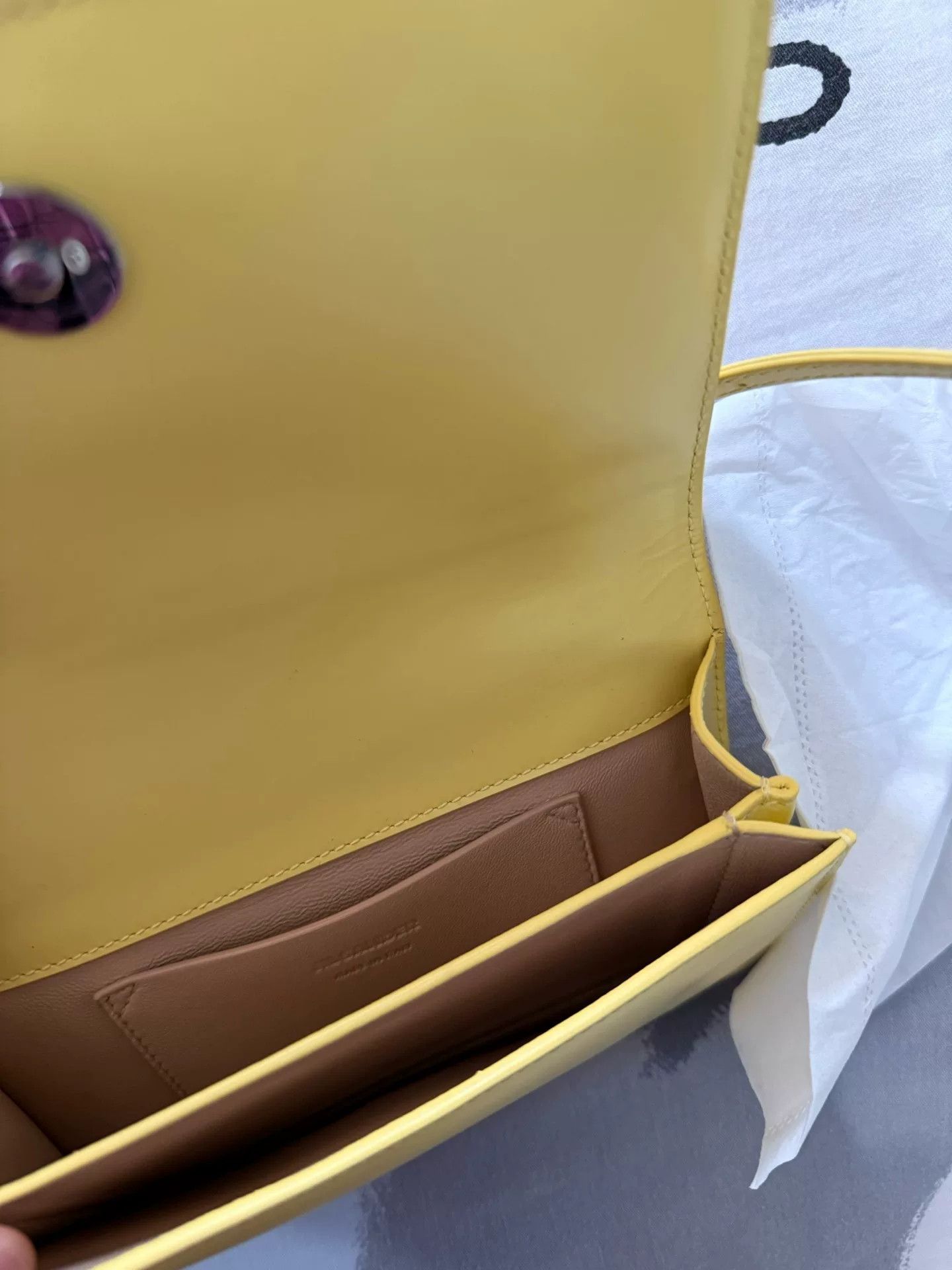 Jil Sander Jil Sander Lemon Yellow Crossbody Bag Size ONE SIZE - 3 Thumbnail