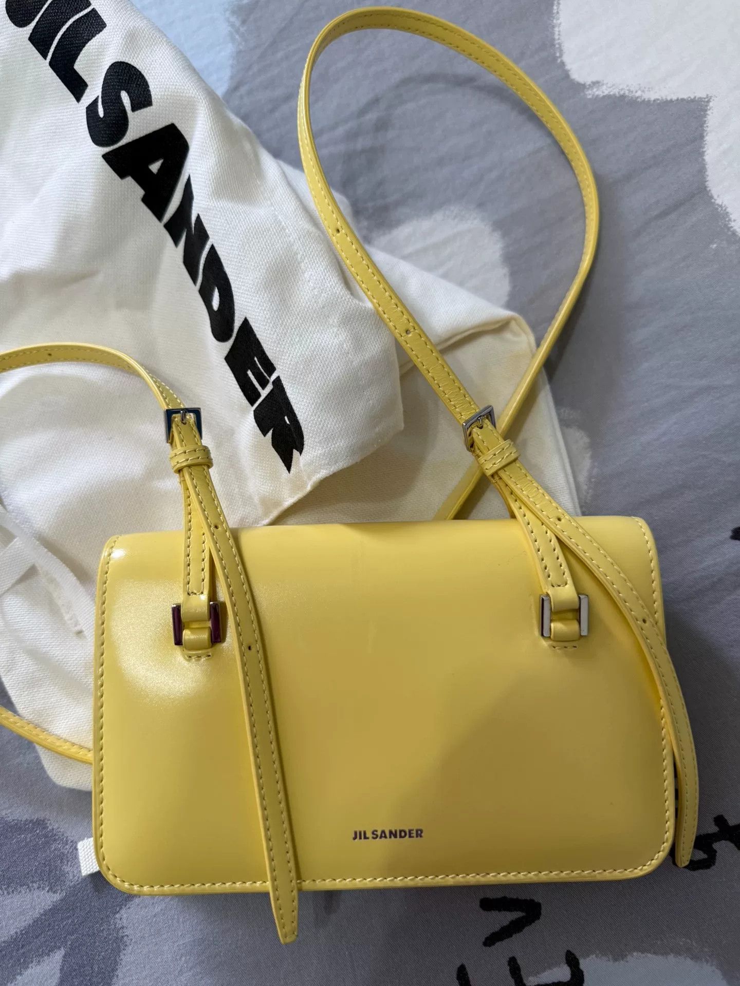 Jil Sander Jil Sander Lemon Yellow Crossbody Bag Size ONE SIZE - 2 Thumbnail