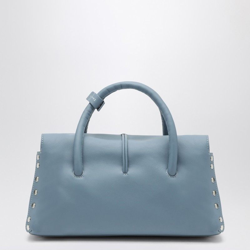Zanellato Zanellato Small Light Blue Dotta Centauro Tote Bag Size ONE SIZE - 2 Thumbnail