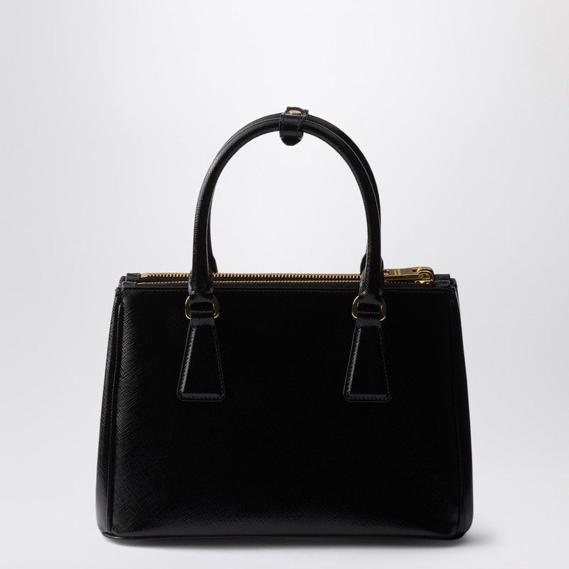 Prada Prada Prada Galleria Small Black Saffiano Leather Bag Size ONE SIZE - 2 Thumbnail