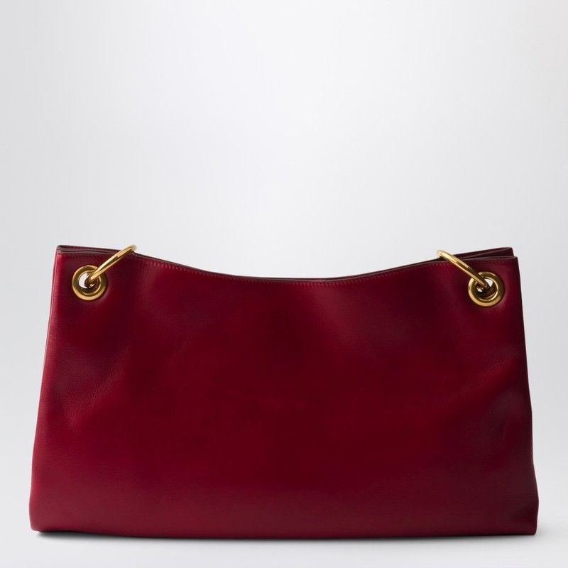 Prada Prada Prada Etude Large Shoulder Bag In Ruby Leather Size ONE SIZE - 2 Thumbnail