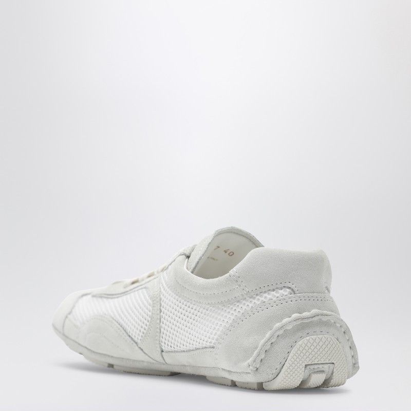 Prada Prada Montecarlo Re-Edition 2005 Sneakers In White Leather And Mesh Size US 9 / IT 39 - 2 Thumbnail