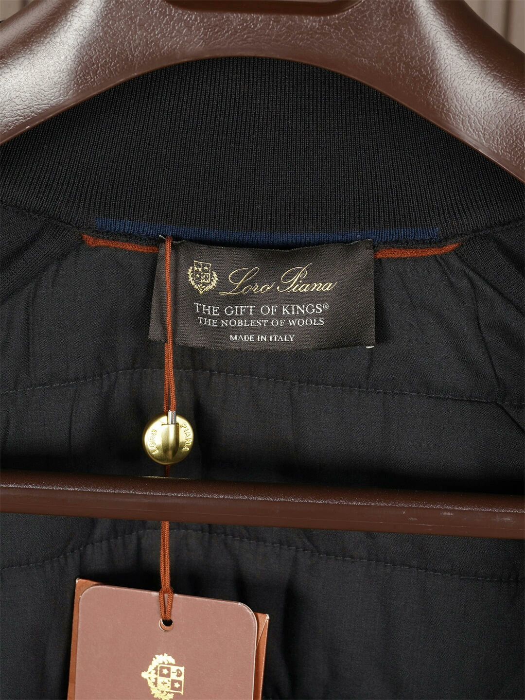 Loro Piana Loro Piana Men's Jacket in Black and Gray Size US L / EU 52-54 / 3 - 5 Thumbnail