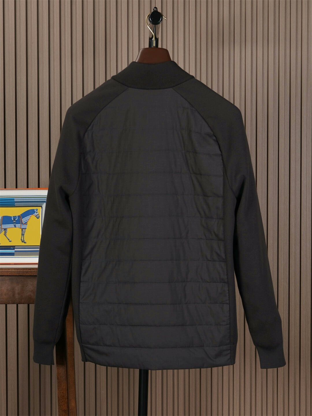 Loro Piana Loro Piana Men's Jacket in Black and Gray Size US L / EU 52-54 / 3 - 2 Thumbnail