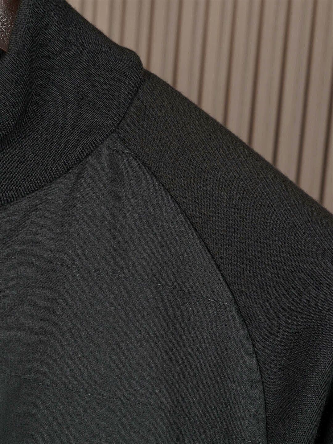 Loro Piana Loro Piana Men's Jacket in Black and Gray Size US L / EU 52-54 / 3 - 6 Thumbnail