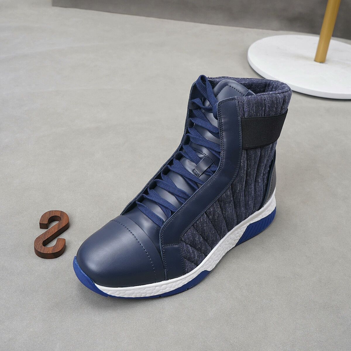 Kiton High-Top Casual Sneakers for Men Size US 10 / EU 43 - 3 Thumbnail