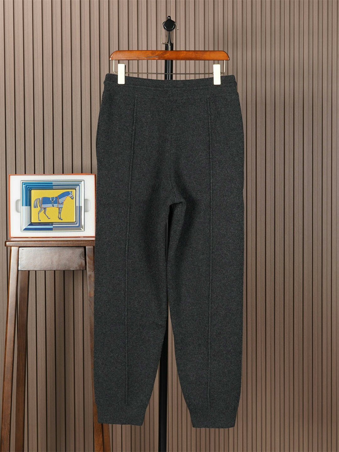 Agnona Agnona Men's Dark Gray Cashmere Set Size US 34 / EU 50 - 3 Thumbnail