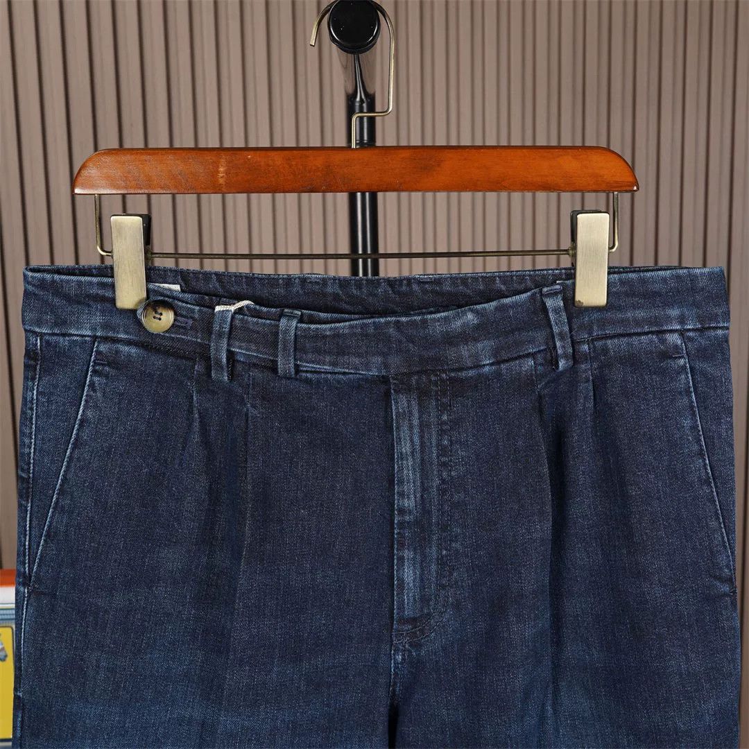 Brunello Cucinelli Brunello Cucinelli Men's Indigo Jeans Size US 30 / EU 46 - 3 Thumbnail