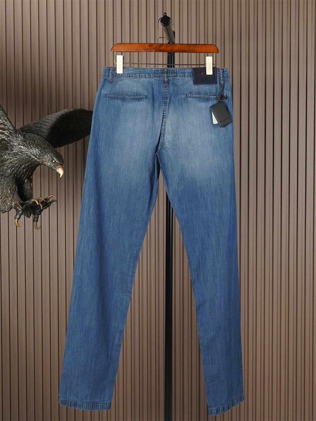 Kiton Kiton Lightweight Denim Jeans in Blue Size US 30 / EU 46 - 2 Thumbnail