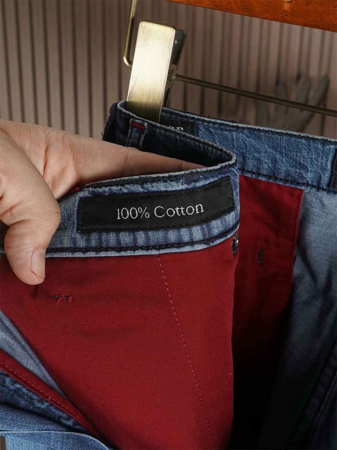 Kiton Kiton Lightweight Denim Jeans in Blue Size US 30 / EU 46 - 8 Thumbnail