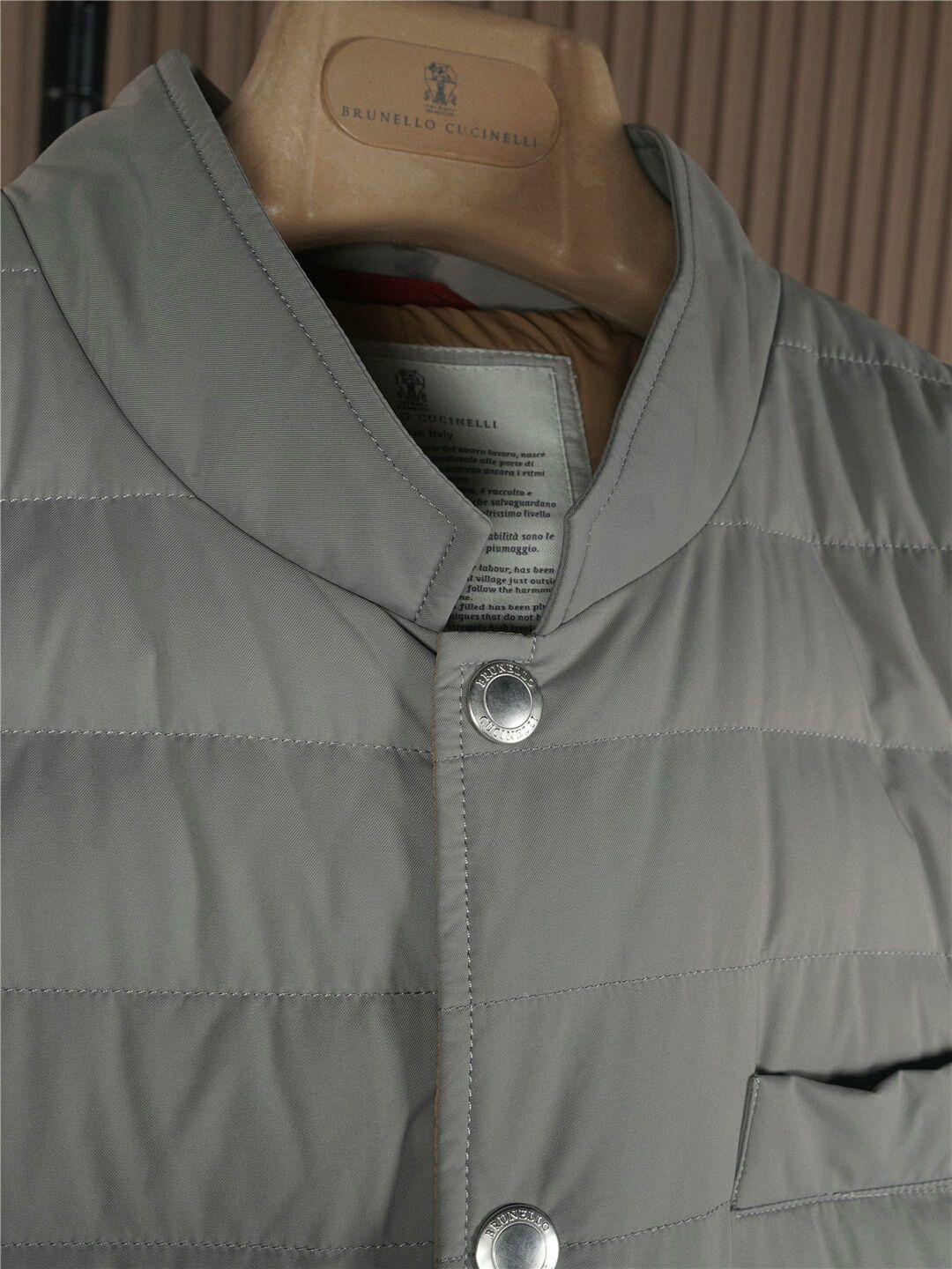 Brunello Cucinelli Brunello Cucinelli Lightweight Down Vest Size US L / EU 52-54 / 3 - 6 Thumbnail