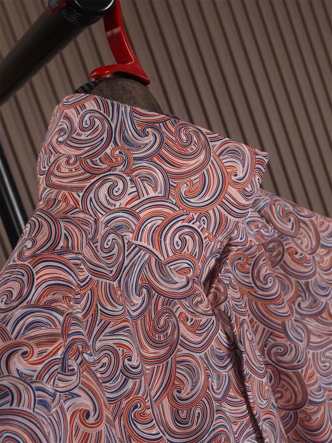 Zilli ZILLI Silk Blend Printed Shirt Size US M / EU 48-50 / 2 - 3 Thumbnail