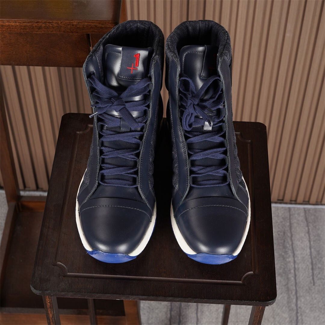 Kiton Kiton KNT Series Casual High-Top Sneakers Size US 6 / EU 39 - 3 Thumbnail
