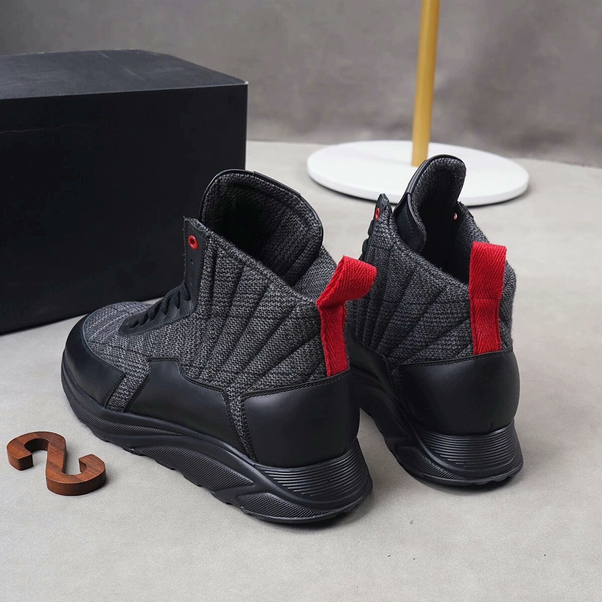 Kiton Kiton KNT Casual Mid-Top Sneakers Size US 8 / EU 41 - 3 Thumbnail