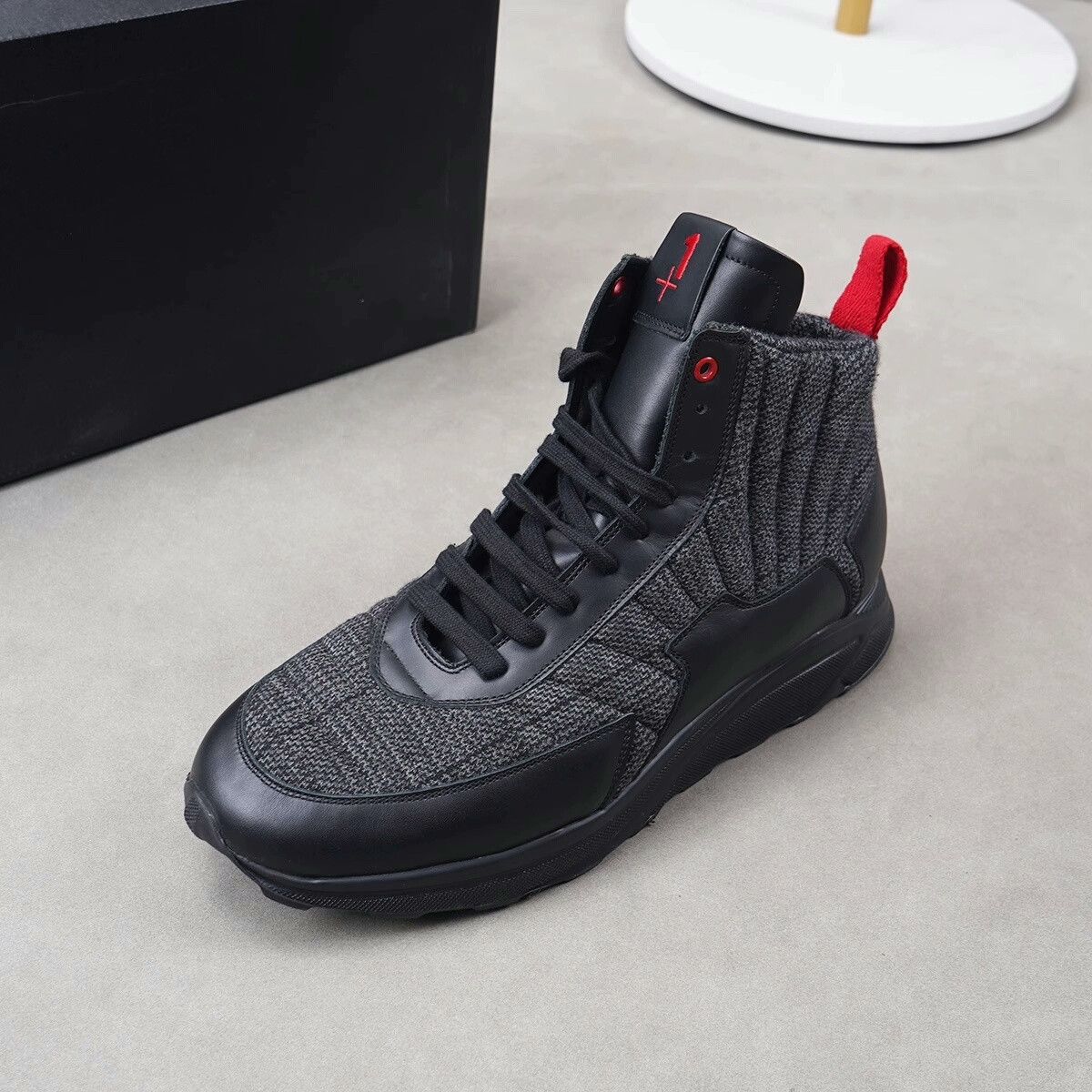 Kiton Kiton KNT Casual Mid-Top Sneakers Size US 8 / EU 41 - 6 Thumbnail