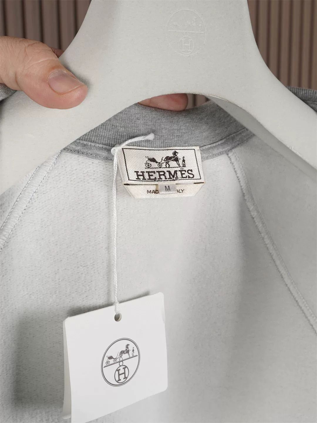 Hermes Hermes Men's Baseball Jacket Size US M / EU 48-50 / 2 - 7 Thumbnail