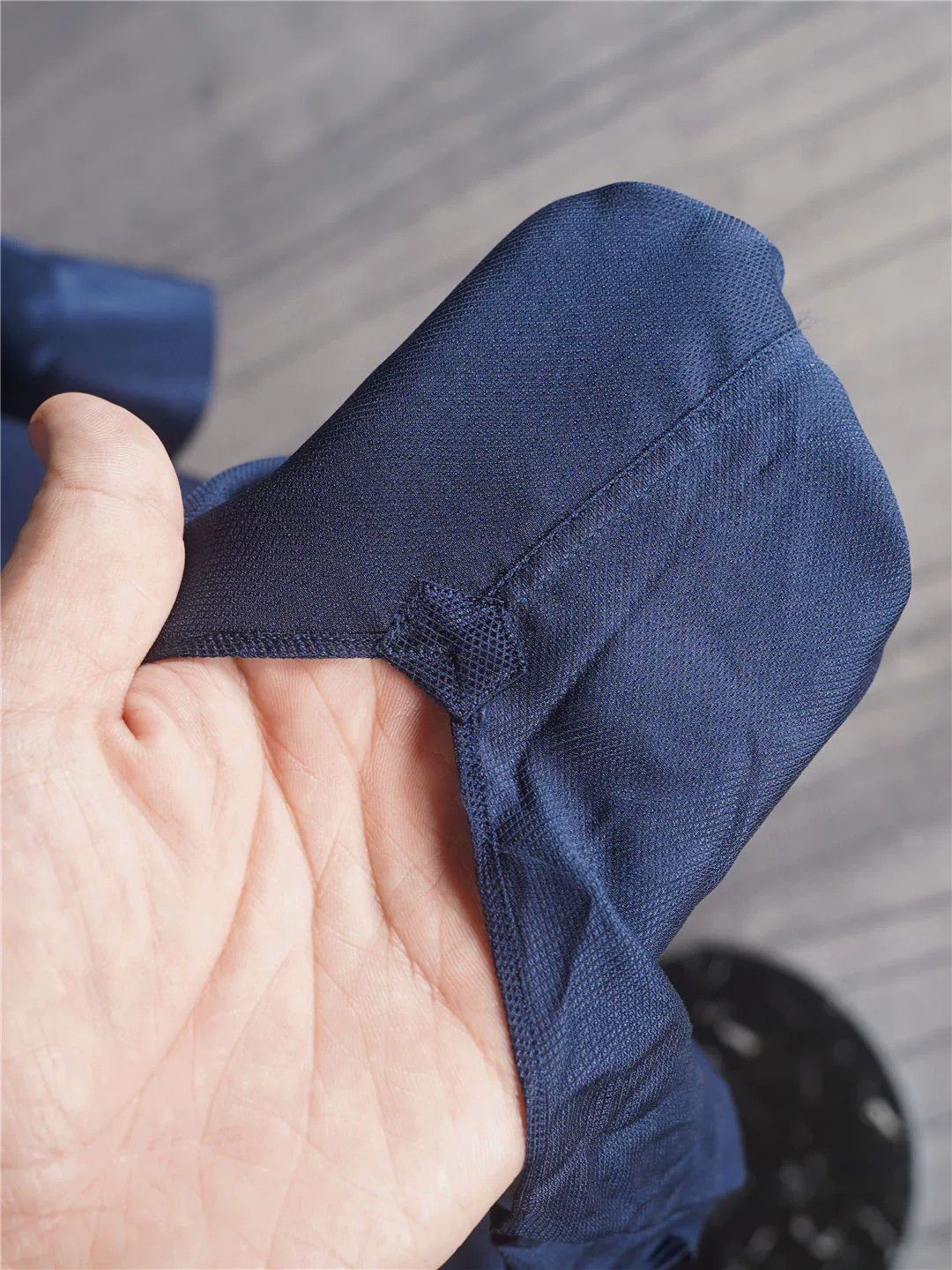 Zilli Navy Silk Shirt by Zilli Size US M / EU 48-50 / 2 - 7 Thumbnail
